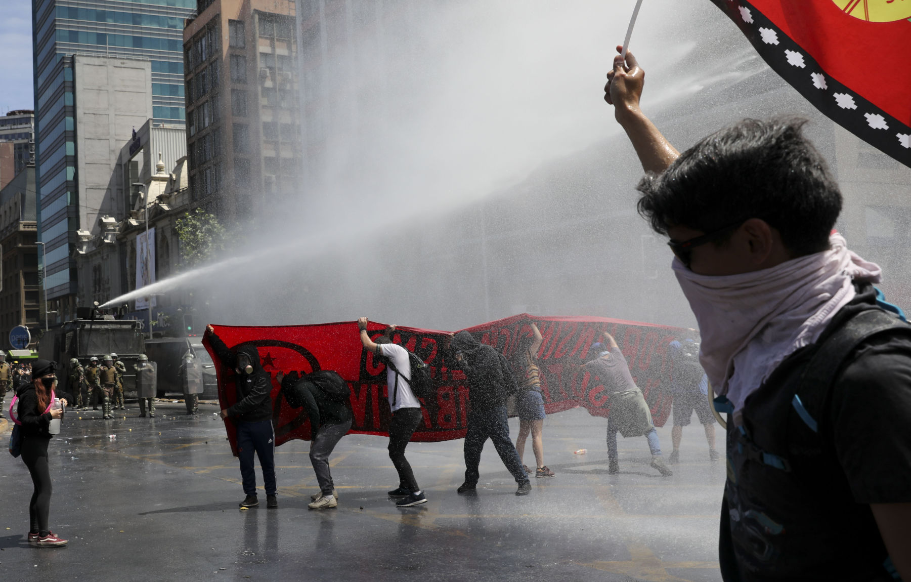 APTOPIX Chile Protests